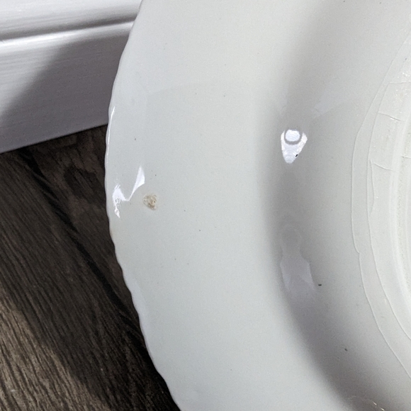 Verona Royal semi porcelain 9 inch plate. Wood and Son England. Antique. Floral. - Picture 2 of 6